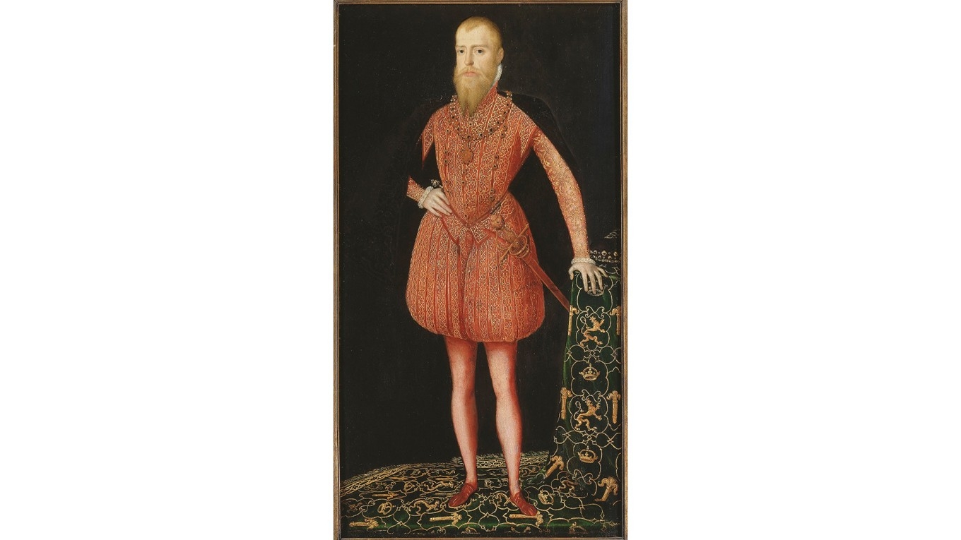 Erik XIV avbildad av konstnären Steven van der Meulen. Foto: Nationalmuseum