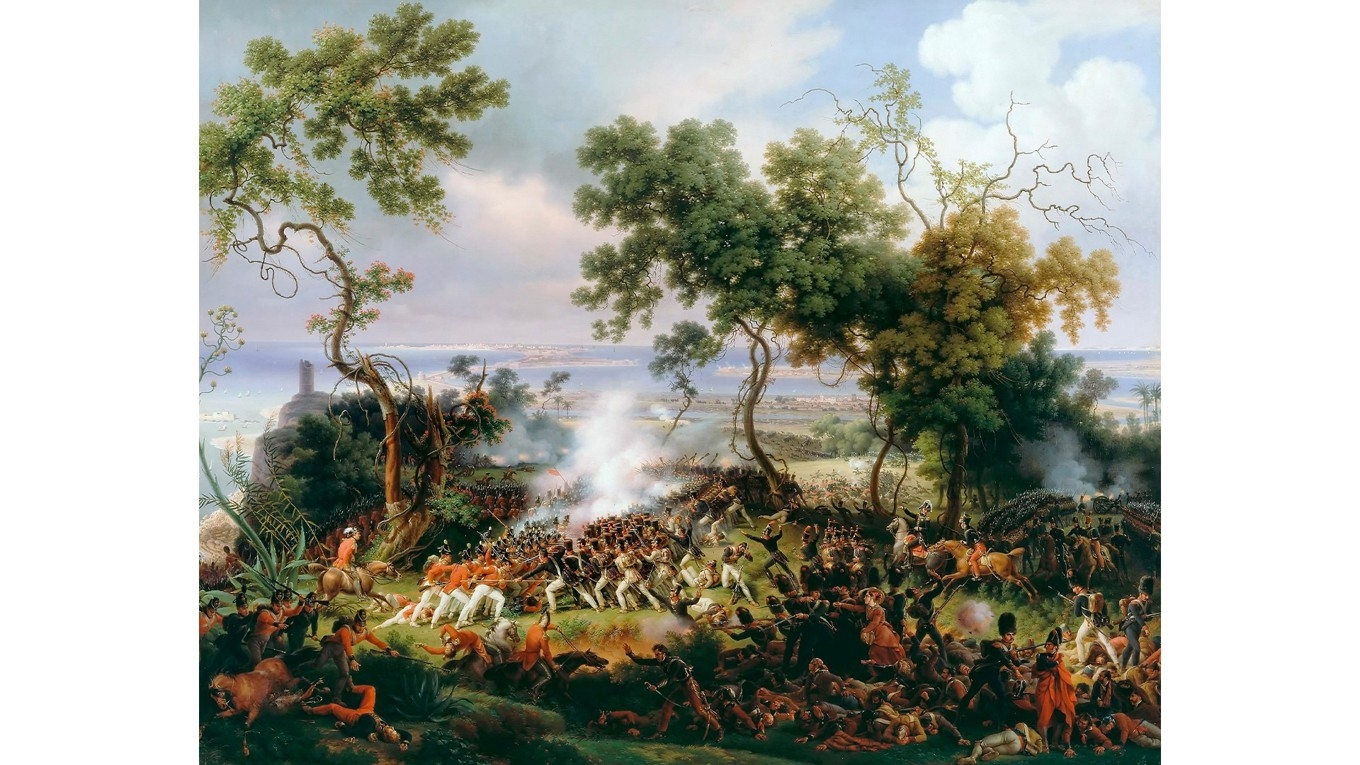 ”Slaget vid Chiclana” (1812). Foto: Public Domain