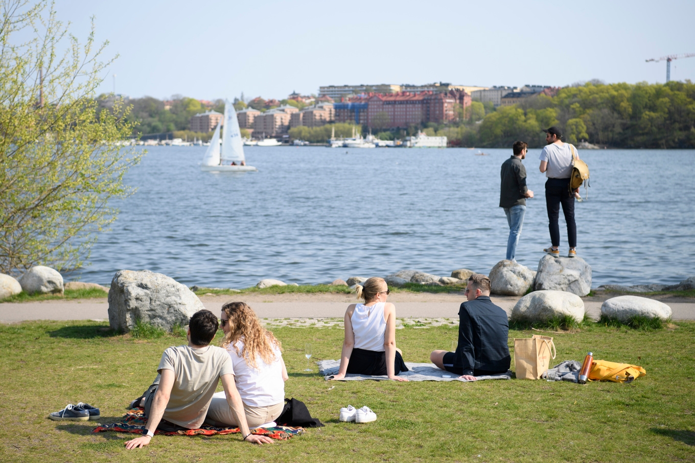 Det var riktigt varmt och soligt på många håll i Sverige på söndagen. Arkivbild. Foto: Henrik Montgomery/TT