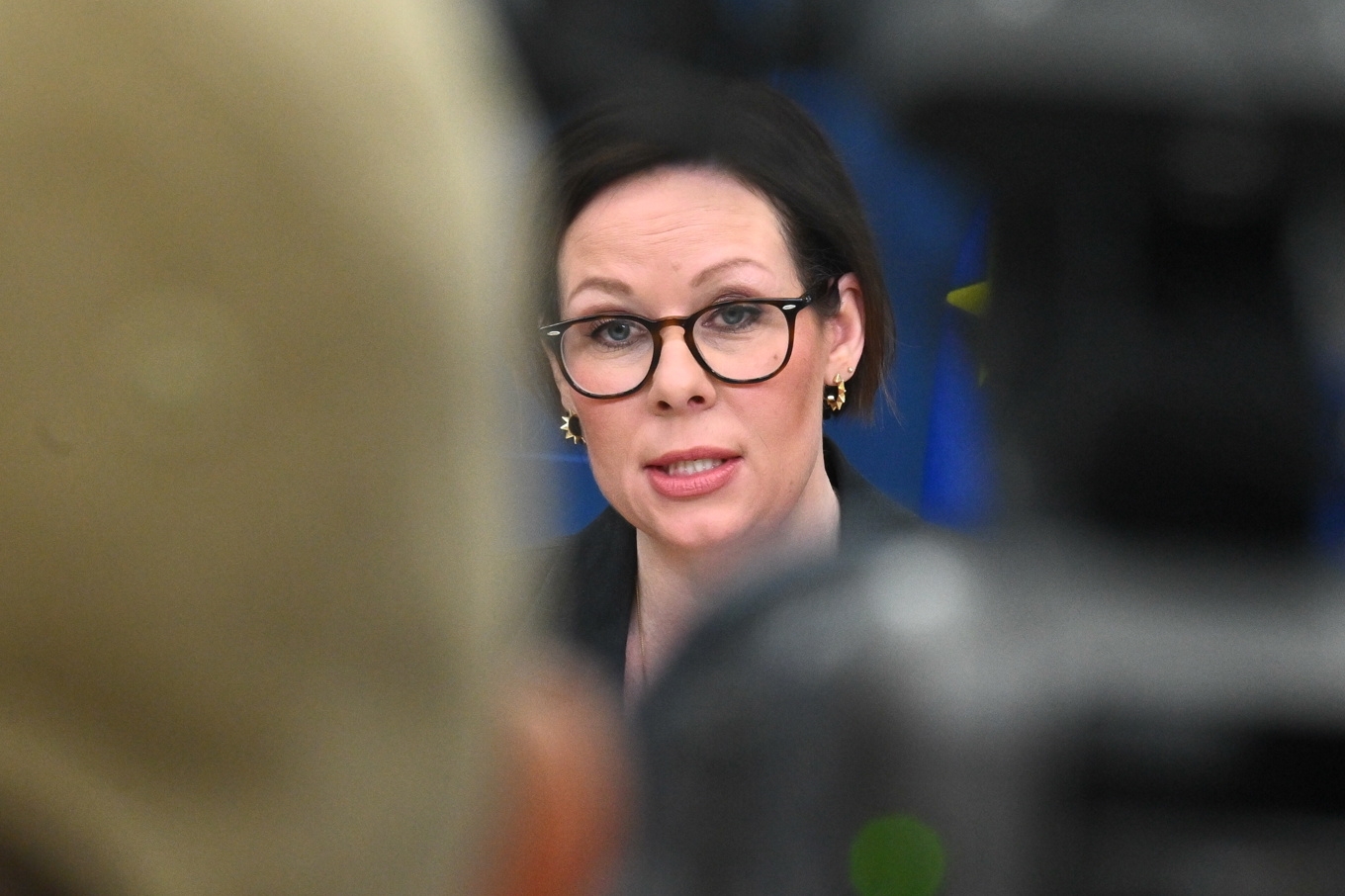 Sveriges utrikesminister Maria Malmer Stenergard är en av de som undertecknat brevet. Foto: Claudio Bresciani/TT