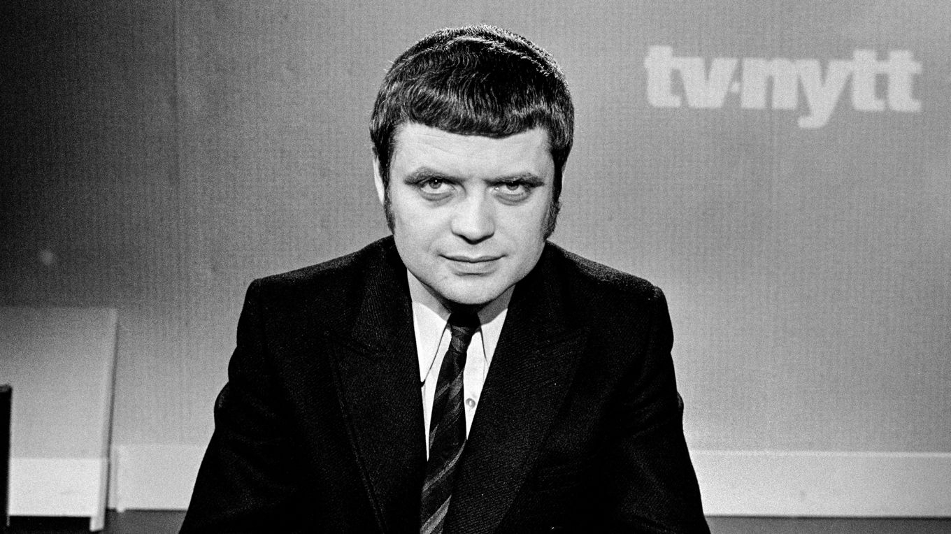 Sven Lindahl, reporter och nyhetsuppläsare på Tv-nytt.