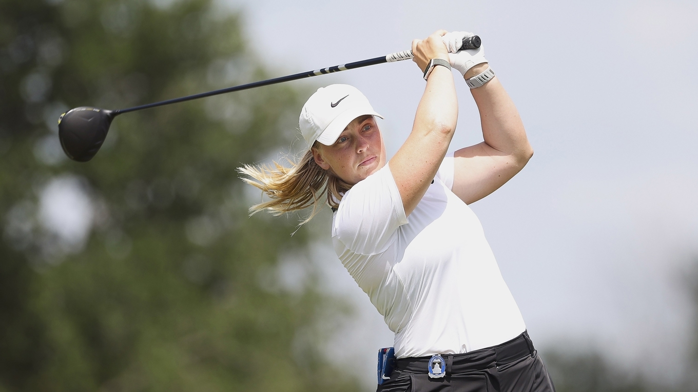 Maja Stark vann sensationellt US Open. Nu har hon chansen att vinna Amundi Evian Championship som är årets fjärde major. Foto: Sam Hodde/Getty Images