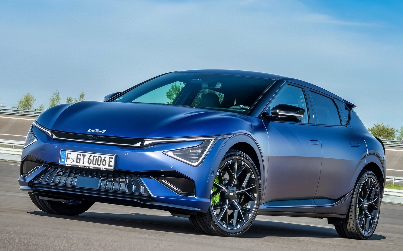 Kia EV6 GT lanserades 2022 och fick ett hett mottagande. Nu är den uppdaterade versionen ute. Foto: CNP