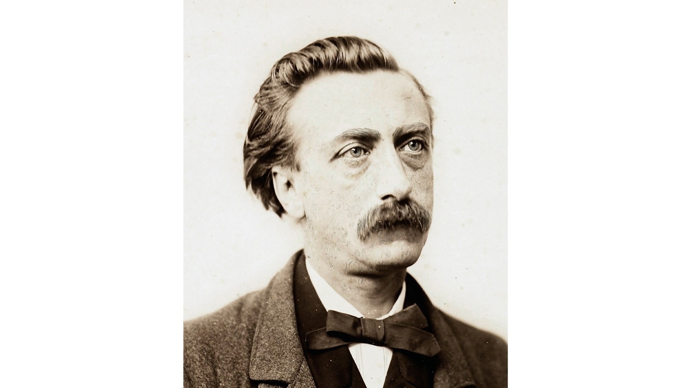 Eduard Douwes Dekker, även kallad Multatuli, 1864. Foto: Public Domain