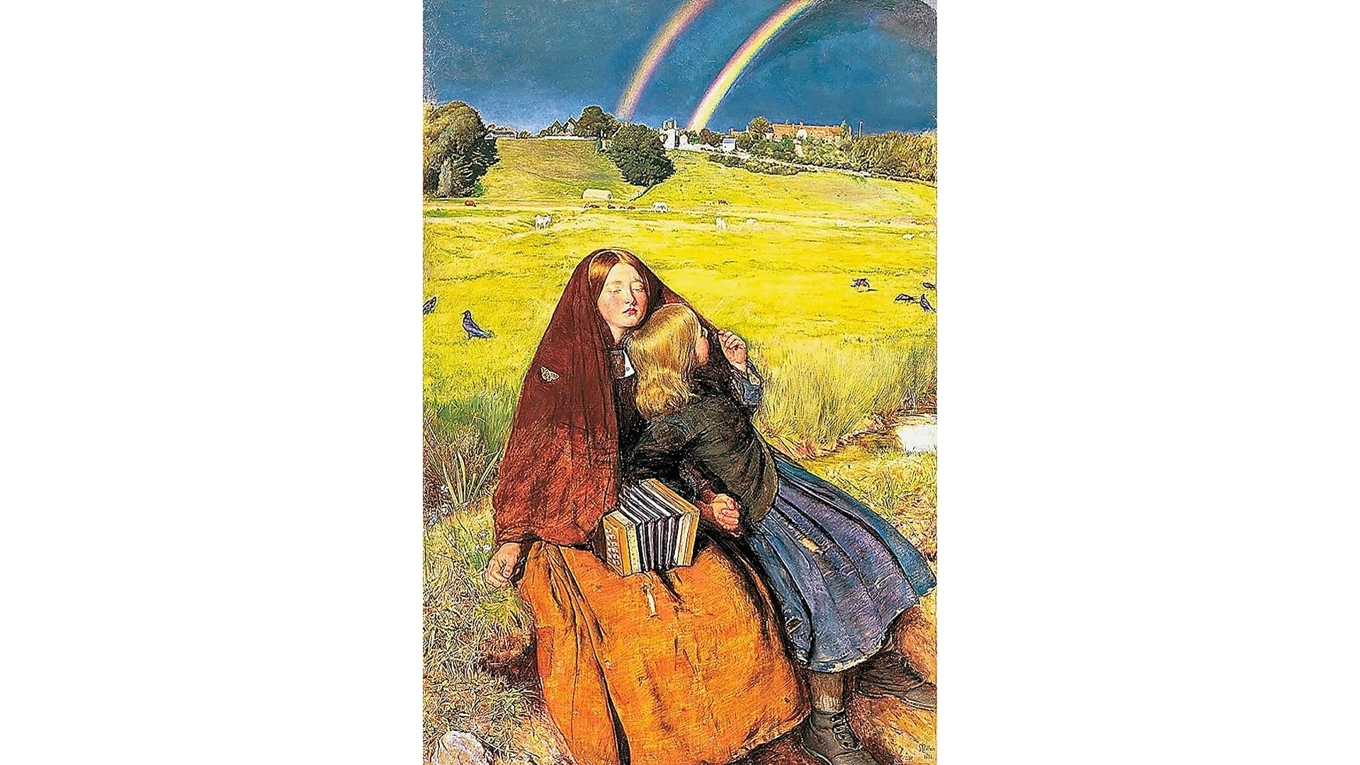 Vi ser med hjälp av varandra. Målning av John Everett Millais (1829–1896). Foto: Public Domain
