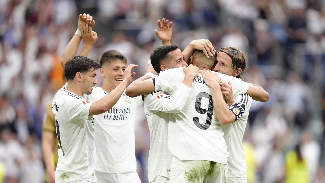 Spanska Real Madrid är den högst rankade fotbollsklubben i världen rent ekonomiskt, enligt Forbes årliga lista. Foto: Gokhan Taner/Middle East Images/AFP via Getty Images