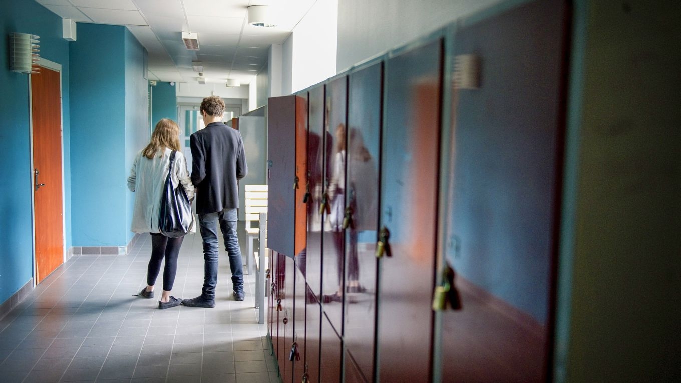 Hot, våld och otrygghet är vardag i många skolor. Under ett seminarium i Almedalen efterlyste experter och skolledare tydligare ansvar. Foto: Jessica Gow/TT