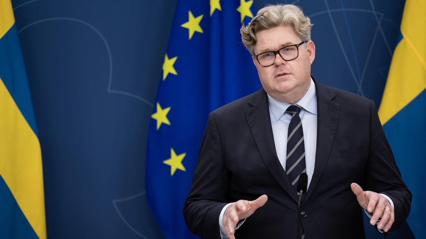 Gunnar Strömmer (M), justitieminister. Foto: Ninni Andersson/Regeringskansliet