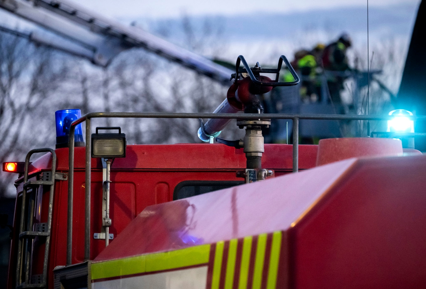 Samtliga boende hann evakueras och ingen kom till skada i branden. Var de ska bo permanent är ännu oklart. Foto: Johan Nilsson/TT