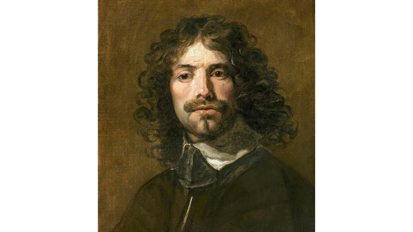 Porträttmålaren William Dobson färdigställde sitt unika självporträtt mellan 1635 och 1640 i London. Han använde ett tjockt lager med färg och uttrycket är levande och intimt. Foto: Public Domain