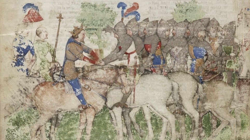 Illustration av Kung Artur och hans riddare (1500). Foto: Public Domain