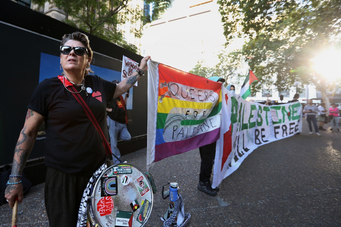 Rörelsen Queers for Palestine är ett exempel på hur uppenbara motsägelser sopas under mattan till förmån för enigheten inom en grupp, menar skribenten. Foto: Getty Images