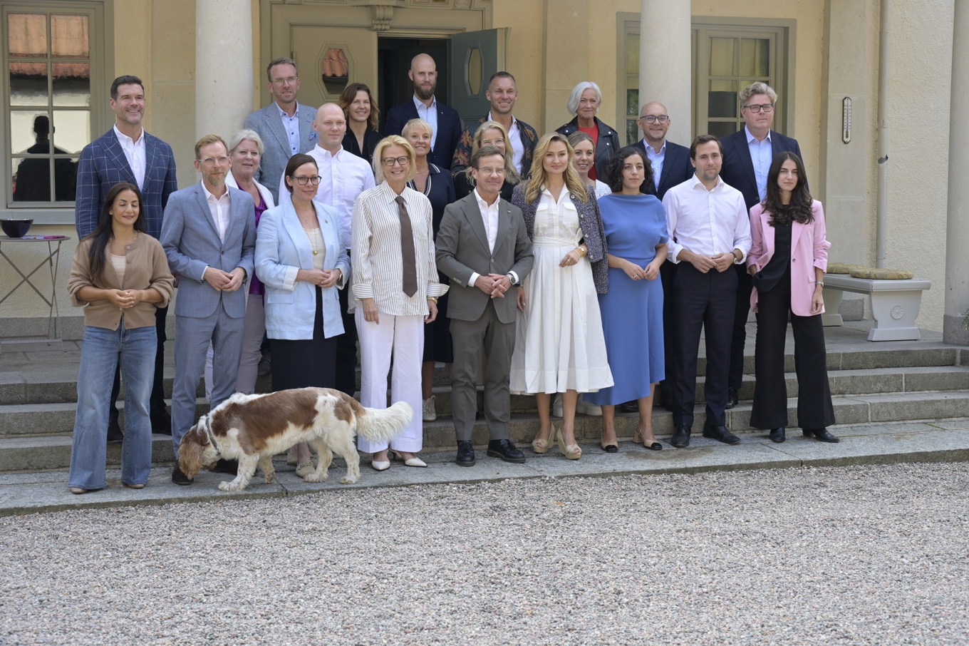 Regeringen samlas på Harpsund 2025. Foto: Roger Sahlström.