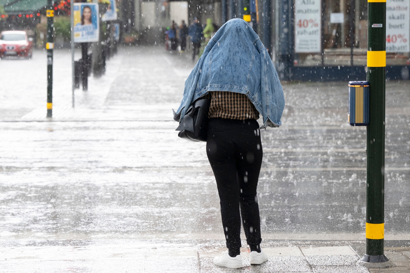 SMHI varnar för skyfall i östra Svealand. Arkivbild. Foto: Henrik Montgomery/TT