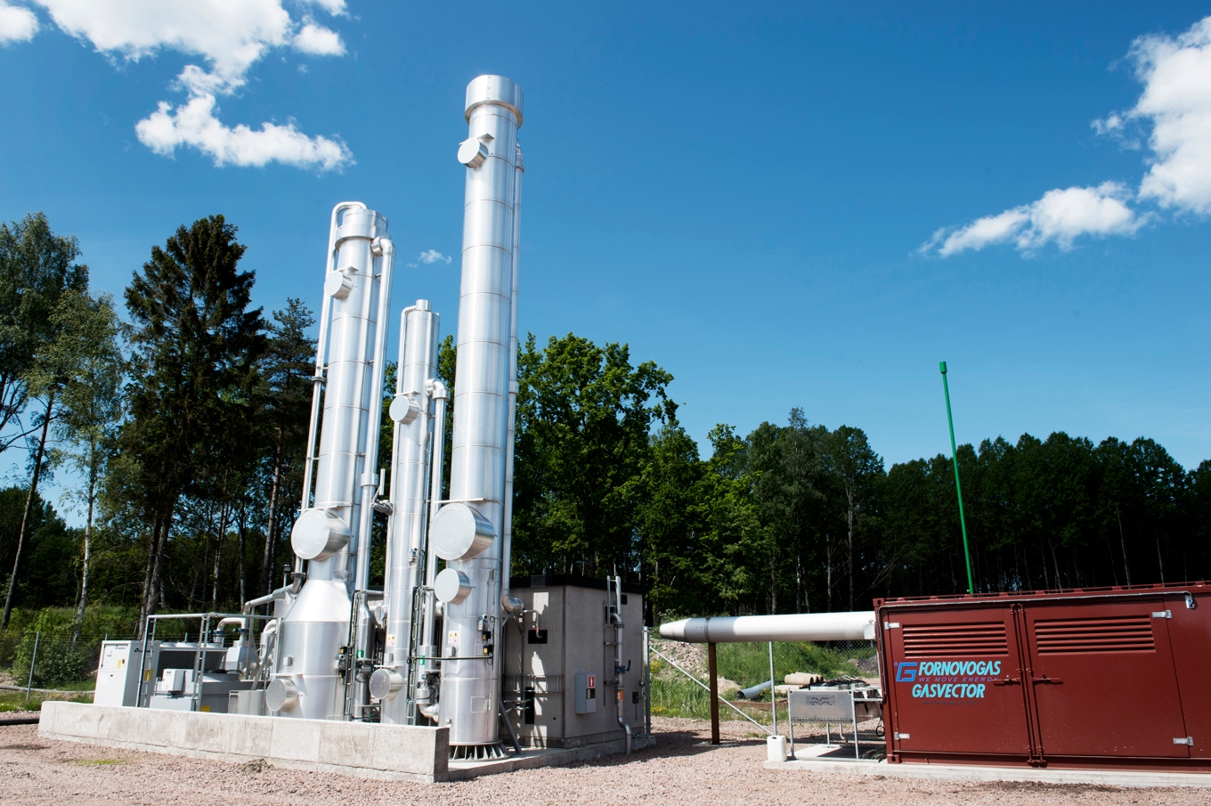 Gödsel och annat på ett lantbruk kan bli biogas. Arkivbild. Foto: Lars Pehrson/SvD/TT