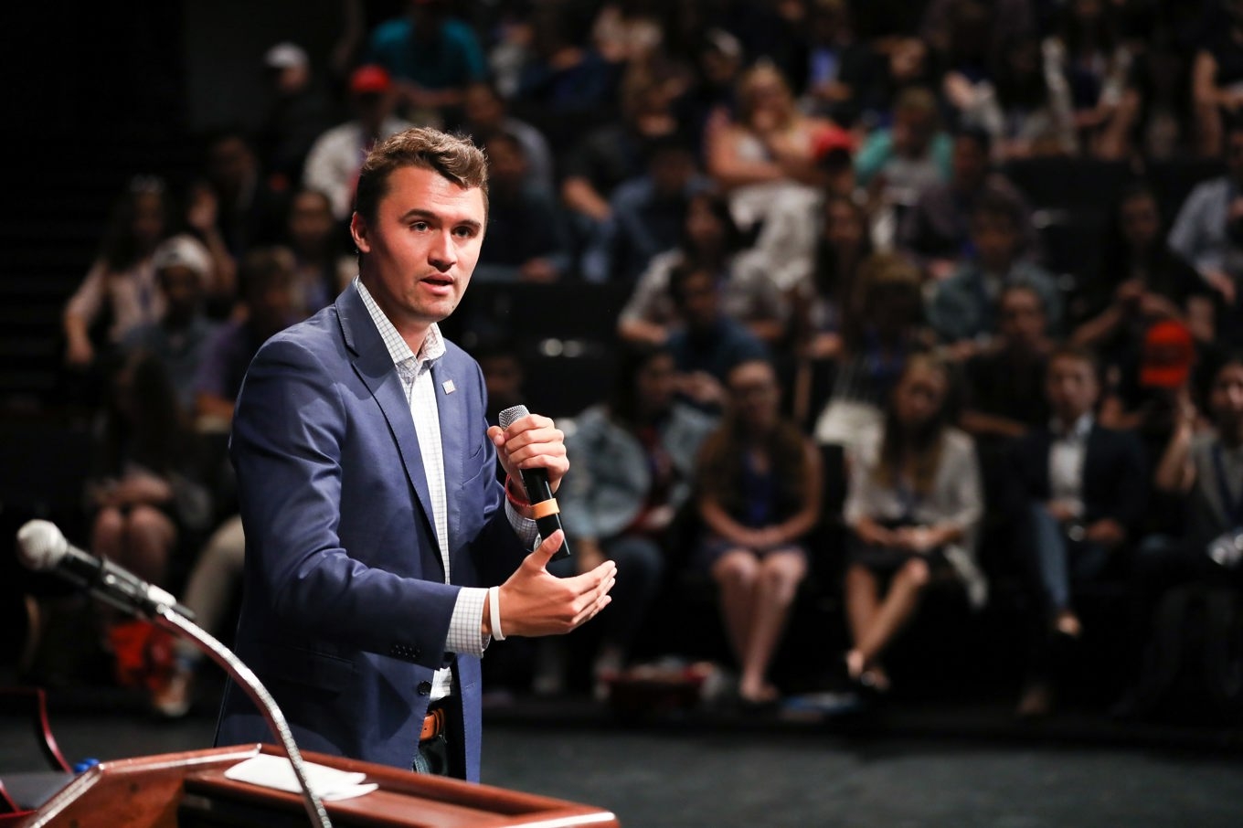 Charlie Kirk var ett av de starkaste framtidsnamnen inom MAGA-rörelsen. Foto: Samira Bouaou