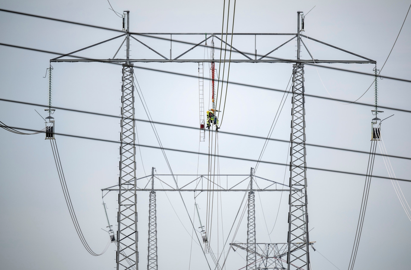 Svenska kraftnät, som ansvarar för det svenska elsystemet, har utsatts för ett dataintrång. Arkivbild. Foto: Johan Nilsson/TT