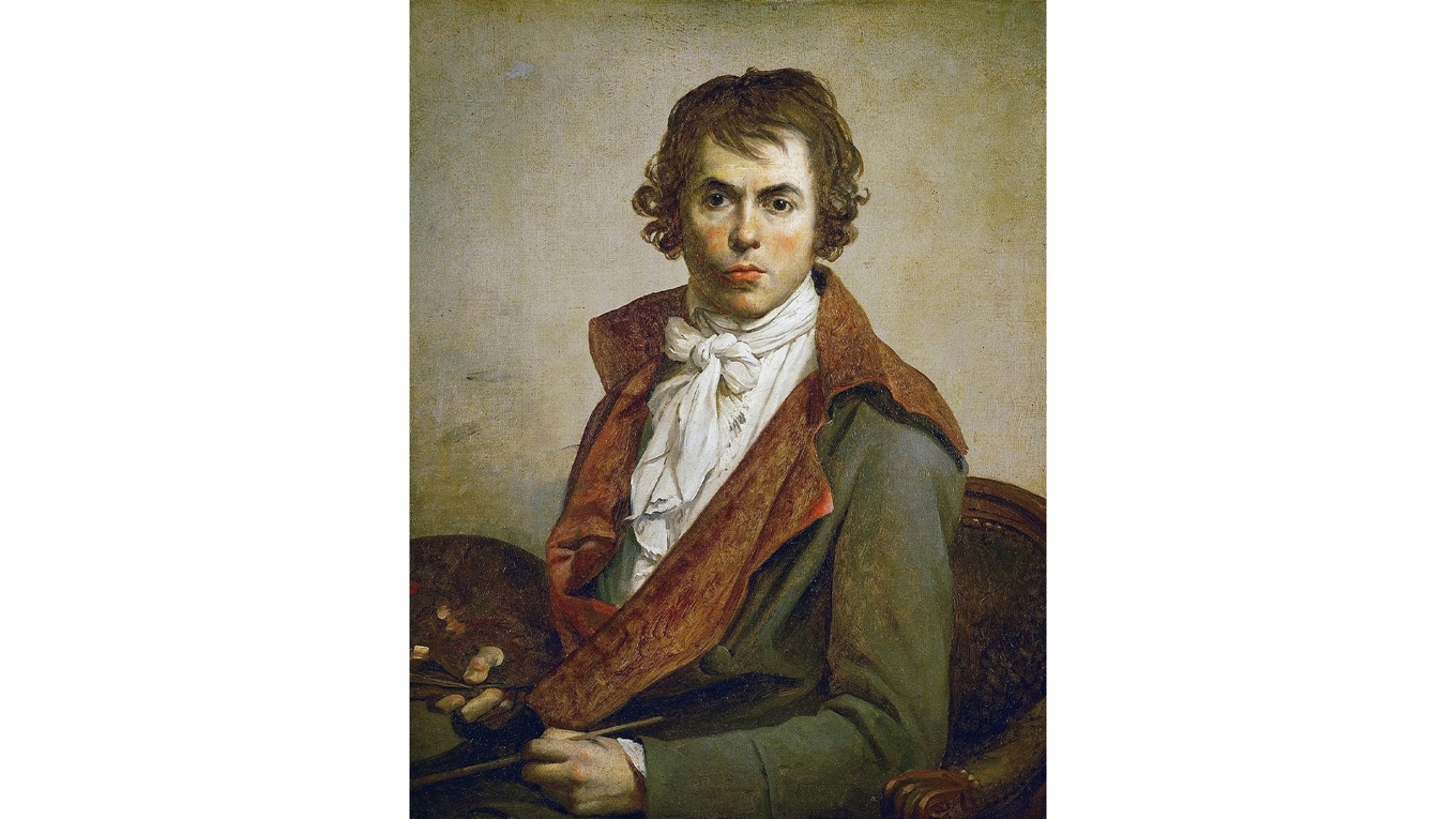 Jacques-Louis David (1748–1825) – ett självporträtt. Foto: Public Domain