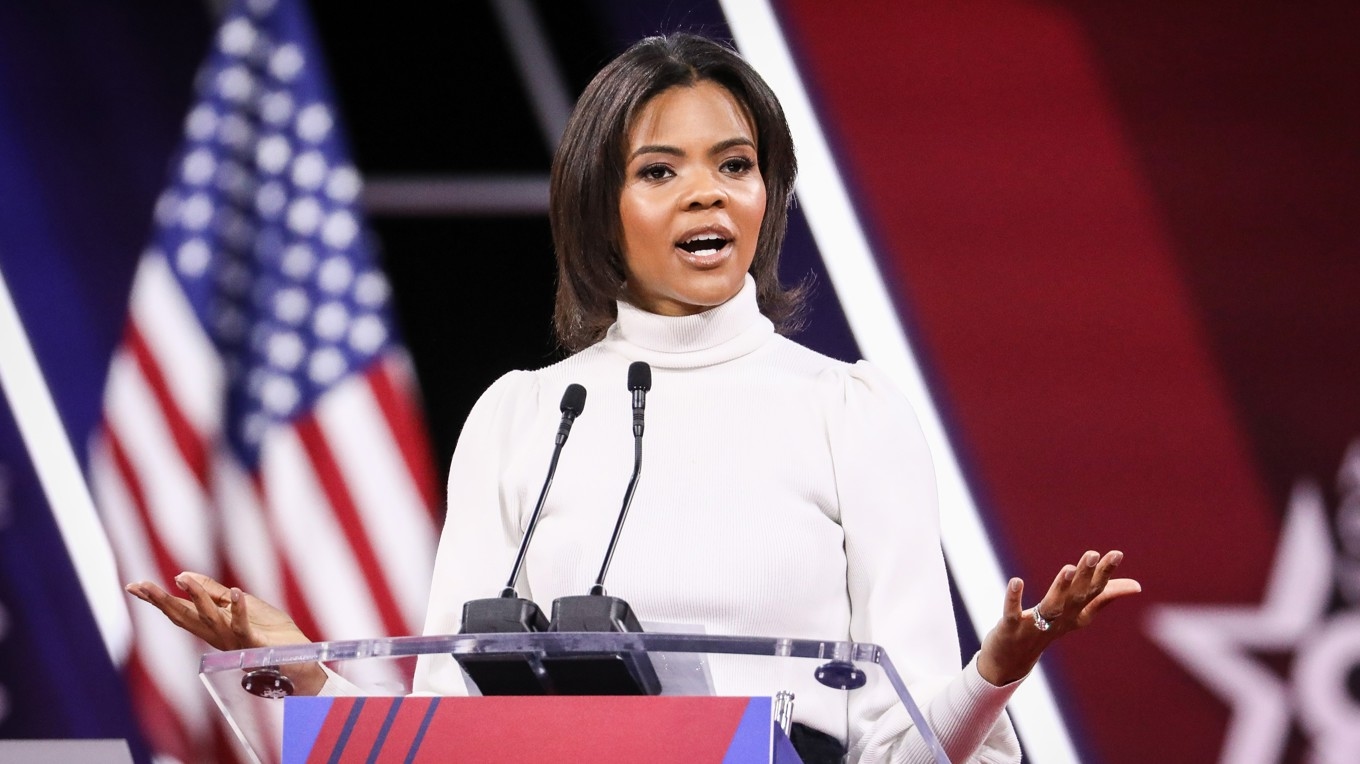 Den konservativa influeraren Candace Owen. Foto: Samira Bouaou