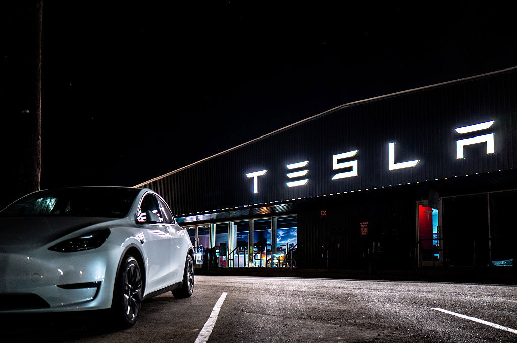 Den segdragna striden mellan IF Metall och Tesla går vidare. Foto: Brandon Bell/Getty Images