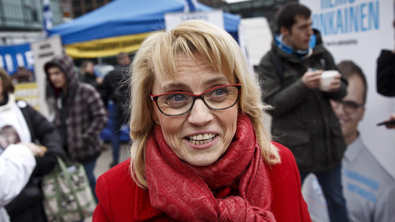 Päivi Räsänen, tidigare inrikesminister i Finland. Foto: Roni Rekomaa/AFP via Getty Images