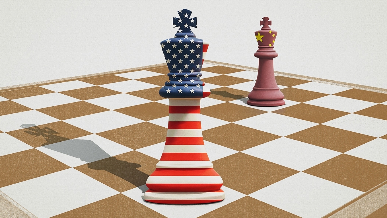 USA och Kina gör ständigt nya drag i spelet om hur deras allt mer antagonistiska relation utvecklas. Illustration: Epoch Times, Freepik