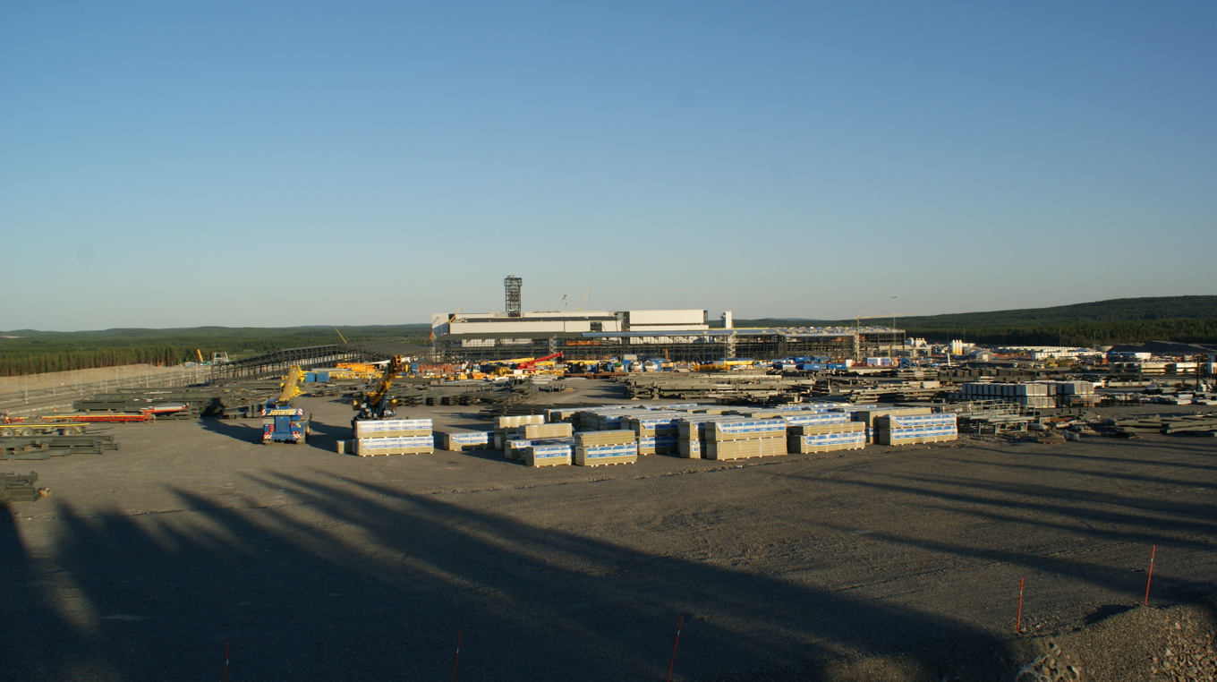 Stegras anläggning i Boden. Foto: Adam Strand