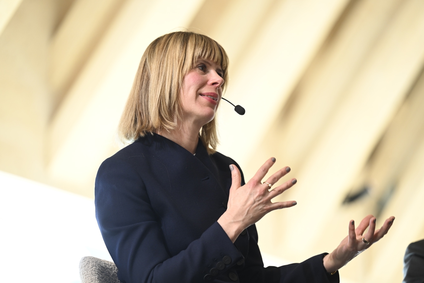 Kristin Magnusson Bernard, vd för Första AP-fonden. Arkivbild. Foto: Fredrik Sandberg/TT