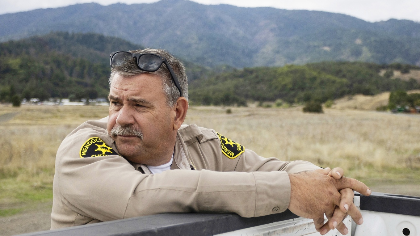 Matt Kendall, sheriff i Mendocino County, är inte hoppfull om vad hans lilla kontor kan åstadkomma mot kartellernas resurser. Foto: John Fredricks