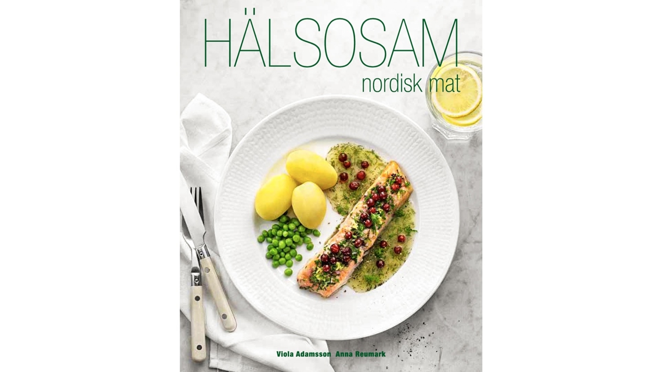 Boken ”Hälsosam Nordisk mat” innehåller alla recept och måltider i studien Nordiet. Foto: Björn Lindberg
