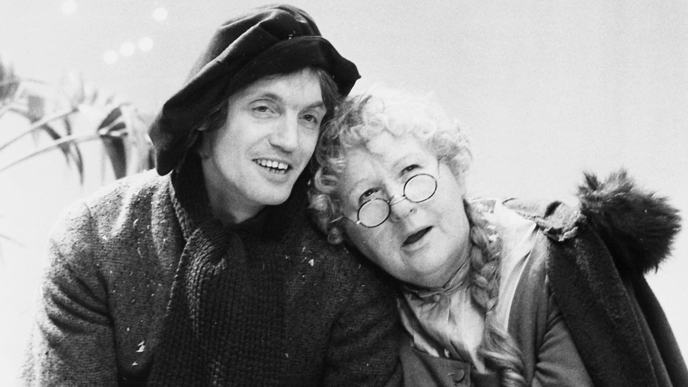 Johannes Brost och Sif Ruud i ”Stjärnhuset” från 1981. Foto: Bertil Ericson/TT