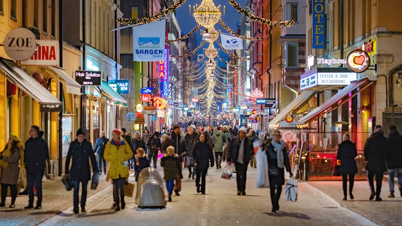 Julhandeln är ofta idyllisk, men det är också en period då butikshandeln behöver ta in en stor del av sin årsomsättning, i vissa fall upp till 20 procent. Foto: Aevdox/Shutterstock