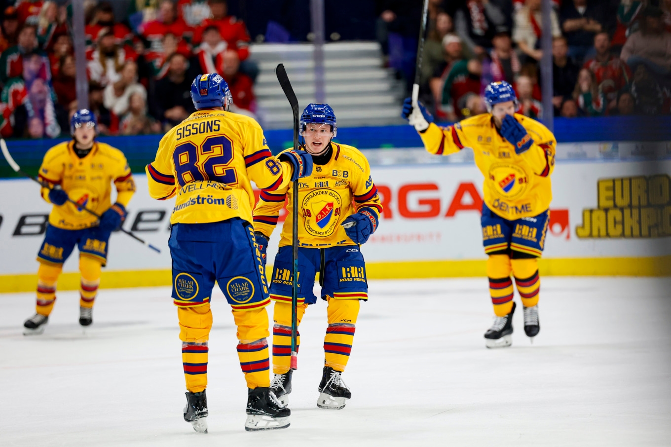 Djurgården tog en efterlängtad seger i SHL. Arkivbild. Foto: Adam Ihse/TT