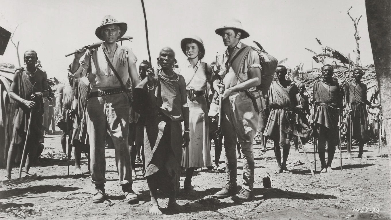 Från filmatiseringen av ”Kung Salomos gruvor” (1950), i regi av Compton Bennett och Andrew Marton. Foto: Wikimedia Commons