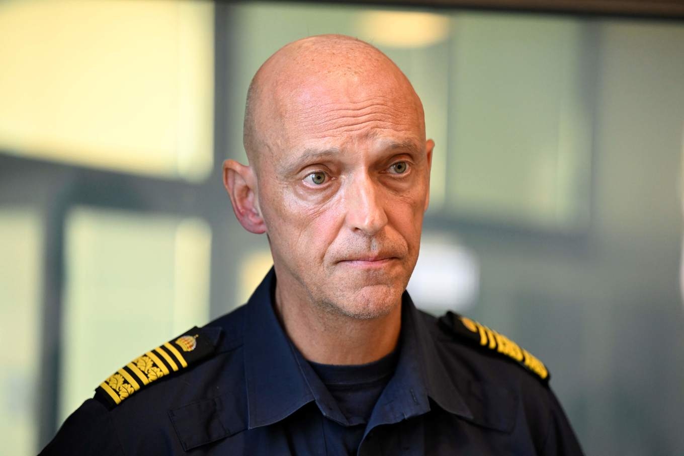 Polismästare Jale Poljarevius kontaterar att Polisen har haft framgång i kriget mot gängen men faran är långt ifrån över. Foto: TT
