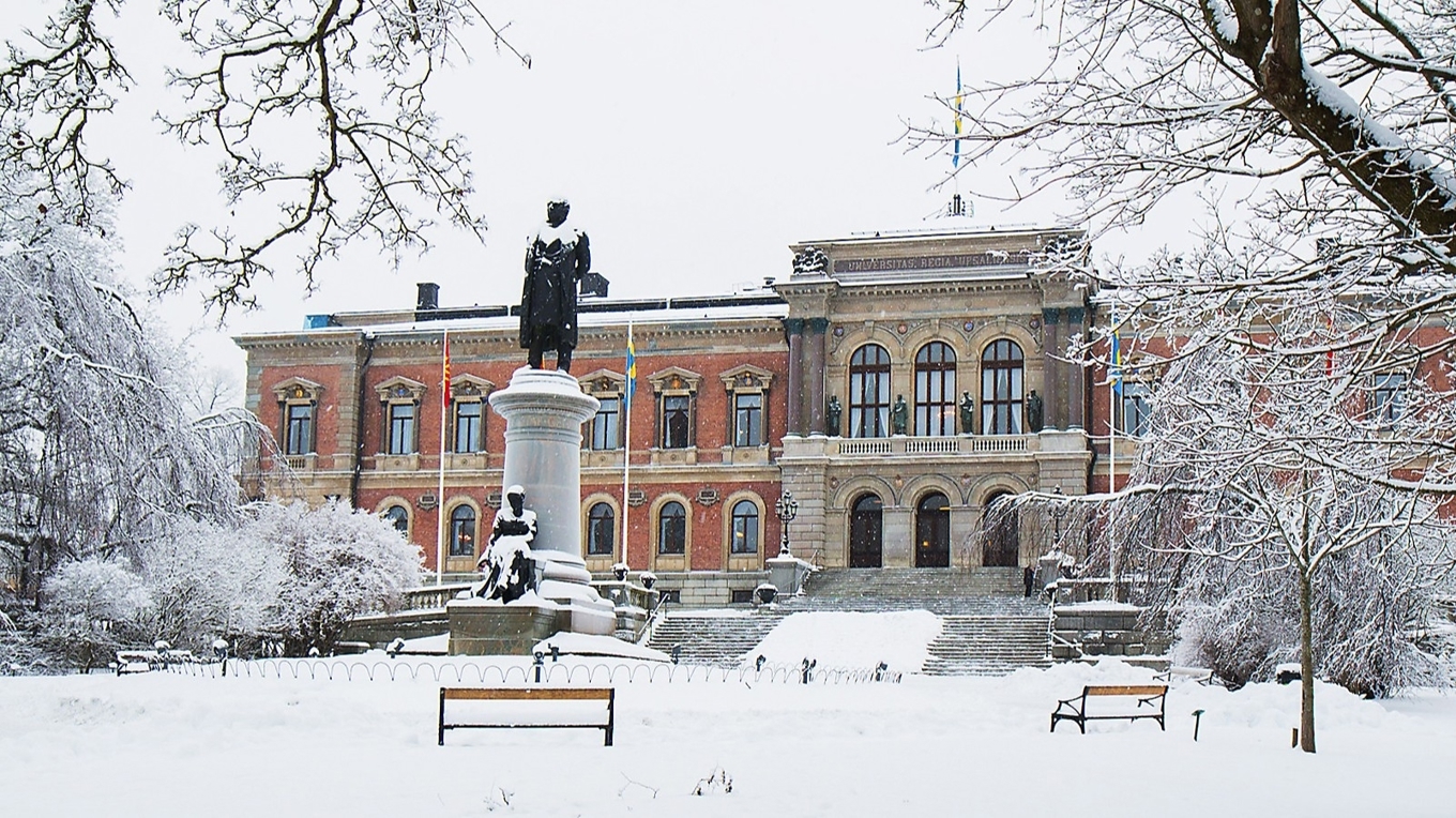 Elever vid KTH:s avdelning för väg och vattenbyggnadskonst 1893. Foto: Public Domain