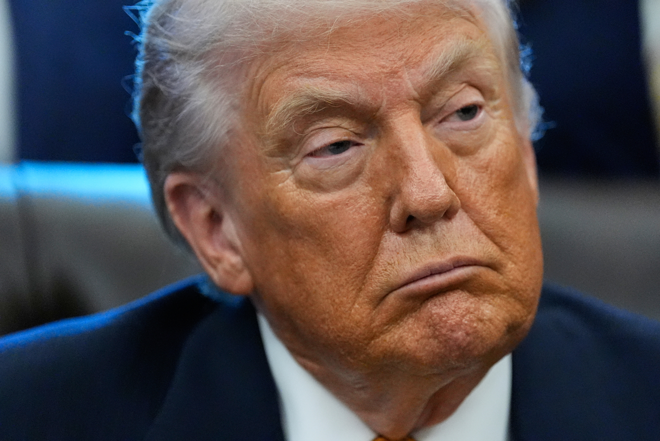 USA:s president Donald Trump, på bild från tidigare i veckan. Foto: Alex Brandon/AP/TT