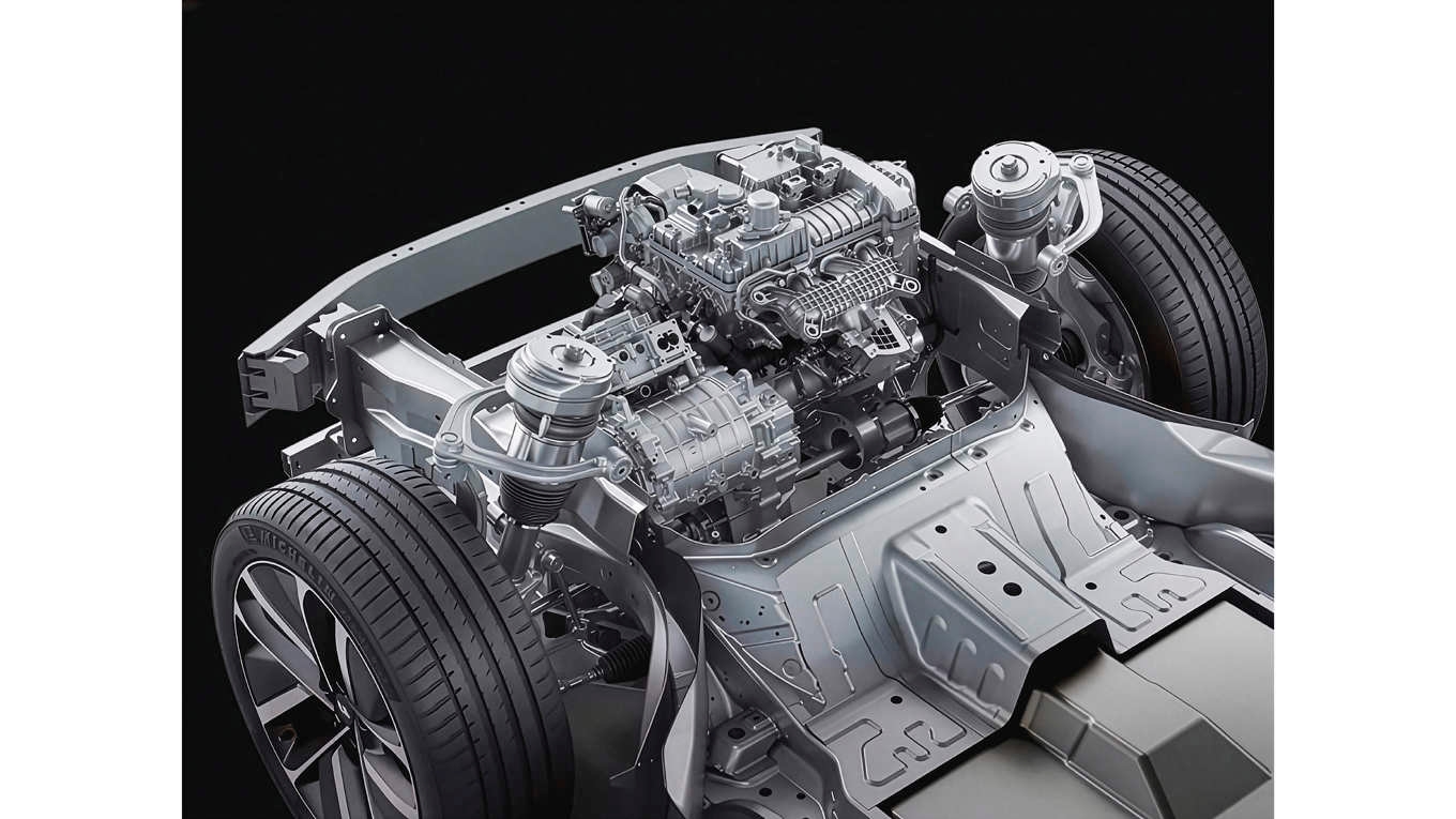 Räckviddsförlängaren laddar batteriet under körning – den driver inte hjulen.  Foto: CNP