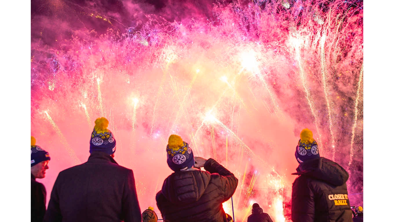 Rally Sweden kännetecknas av en stor folkfest. Foto: Johan Löf/Rally Sweden