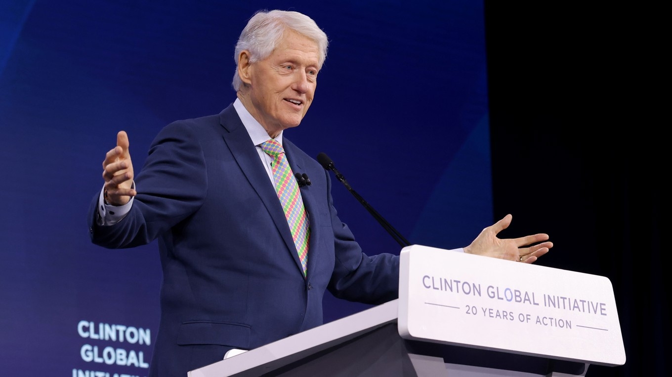 Bill Clinton, tidigare president i USA. Foto: JP Yim/Getty Images for New York Hilton Midtown