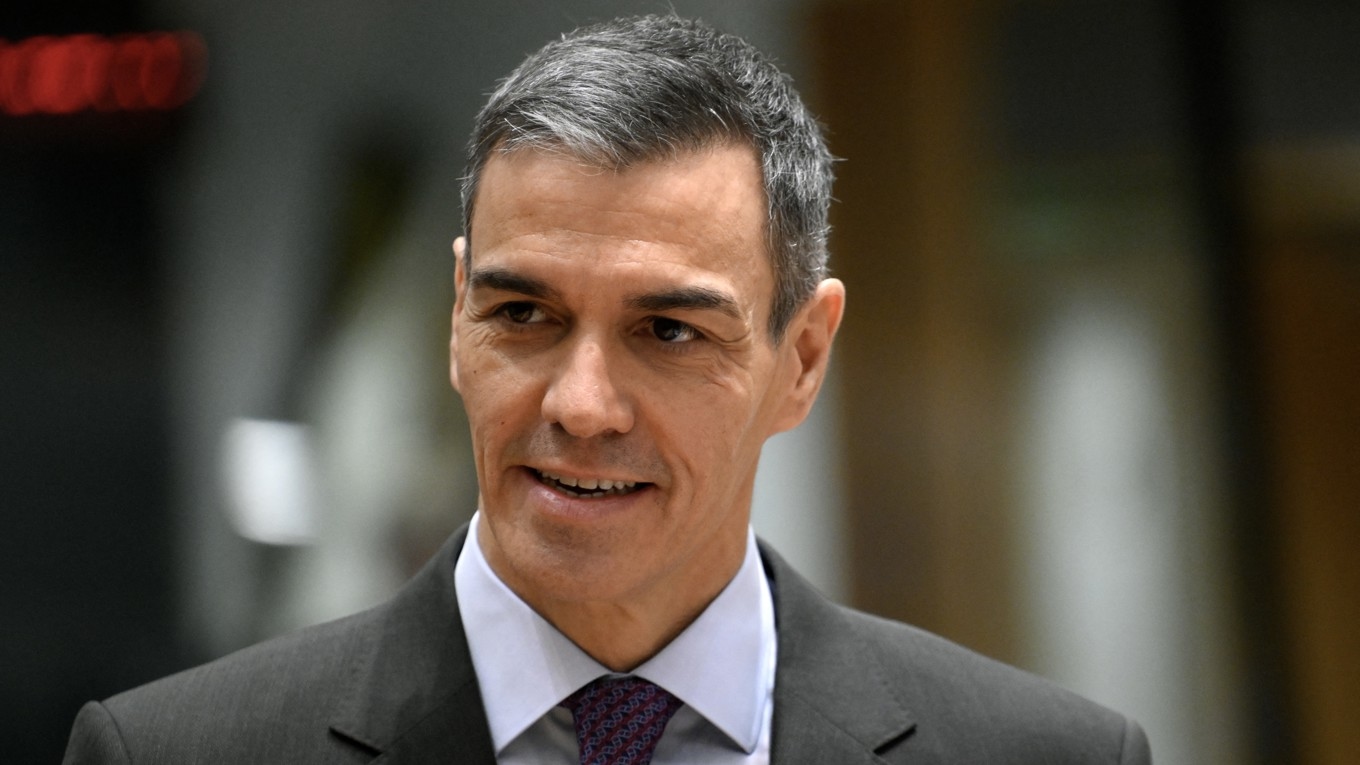 Spaniens premiärminister Pedro Sanchez. Foto: John Thys/AFP via Getty Images