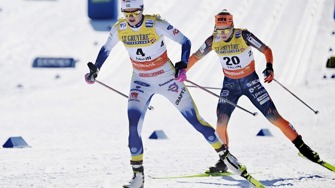 Frida Karlsson är redan klar för vinter-OS. Flera platser i den svenska OS-truppen återstår dock att fylla och det är bråda dagar för SOK.
Foto: Anders Wiklund/TT