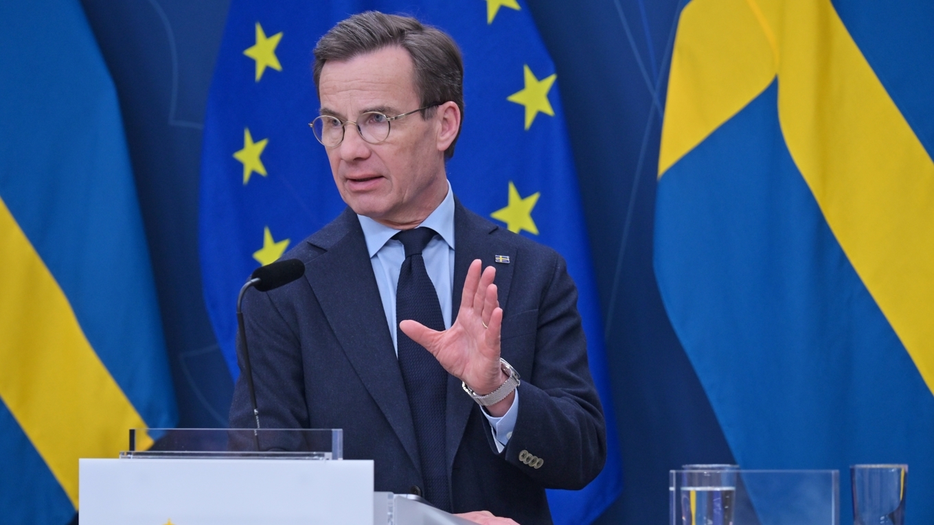 Statsminister Ulf Kristersson (M) varnar för att USA:s agerande kring Grönland förändrar både den globala världsordningen och Sveriges relationer med USA. Foto: Roger Sahlström.