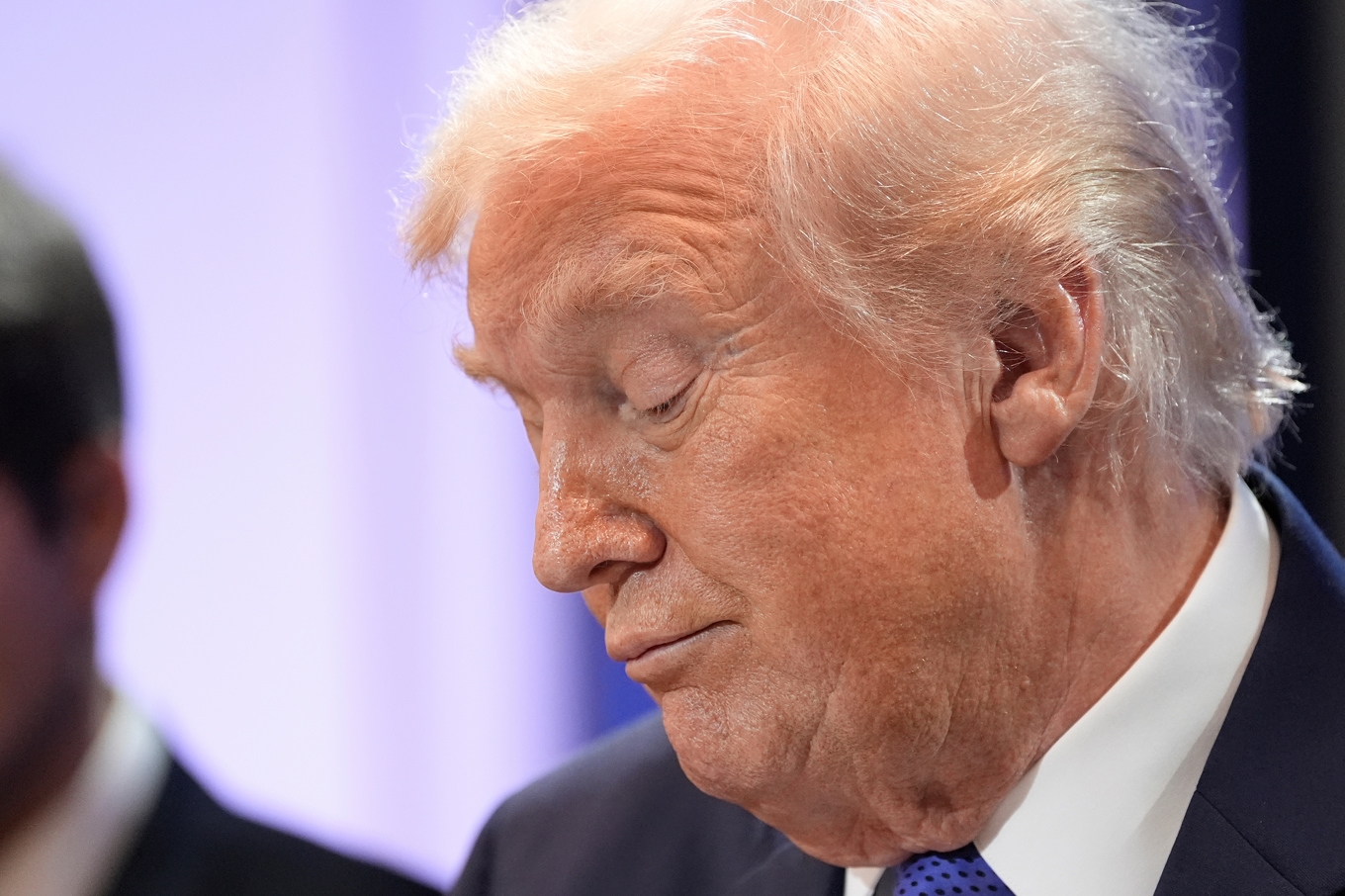 President Donald Trump reagerade på HD:s tullbeslut med att införa nya svepande tullar. Arkivbild. Foto: Alex Brandon/AP/TT