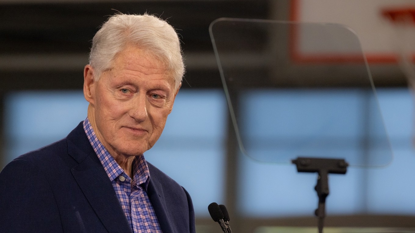 Bill Clinton, tidigare president i USA. Foto: John Fredricks