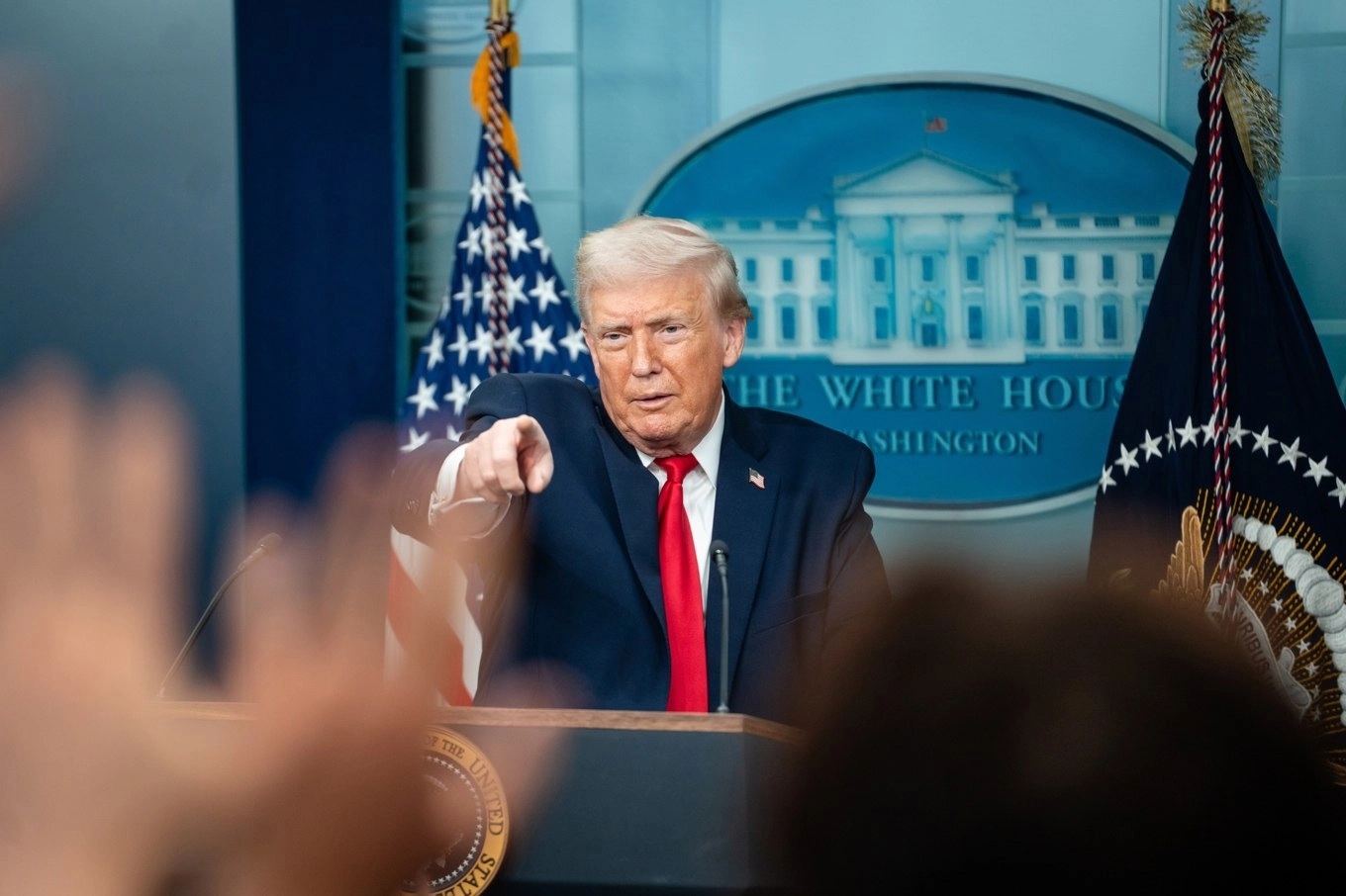 USA:s president, Donald Trump. Foto: Madalina Kilroy