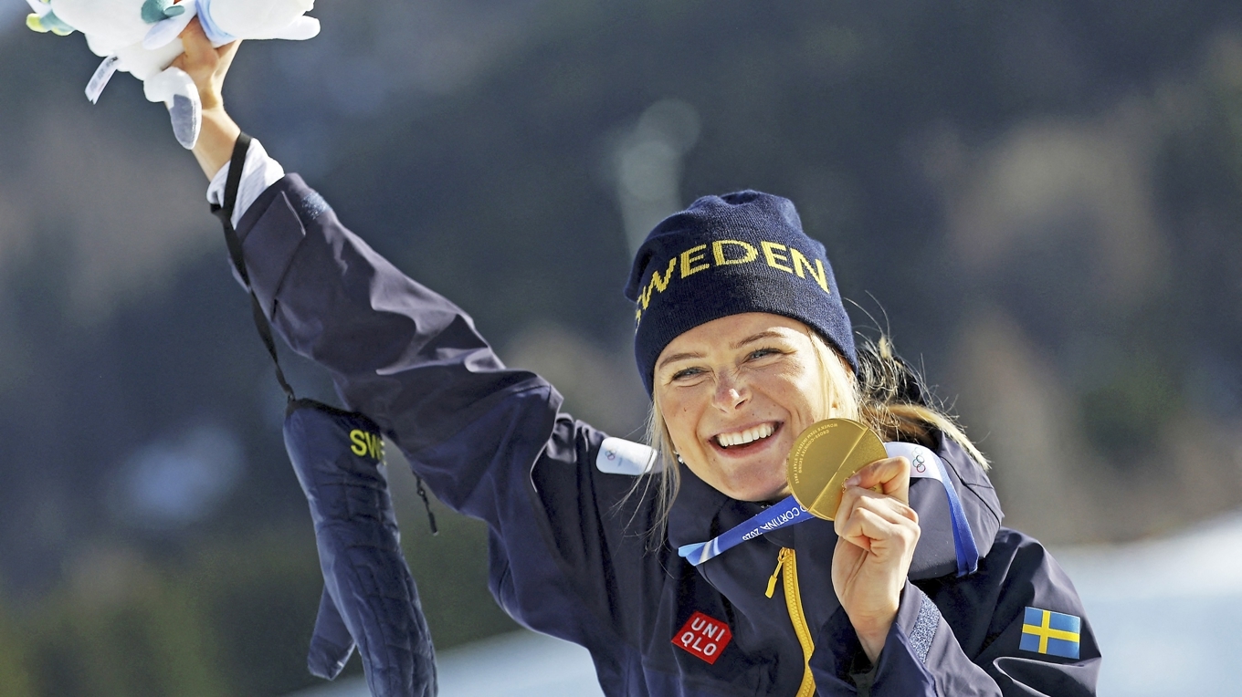 Frida Karlsson är i sitt livs form och favorit till att vinna guldet på femmilen. Foto: Anne-Christine Poujoulat/AFP Getty Images