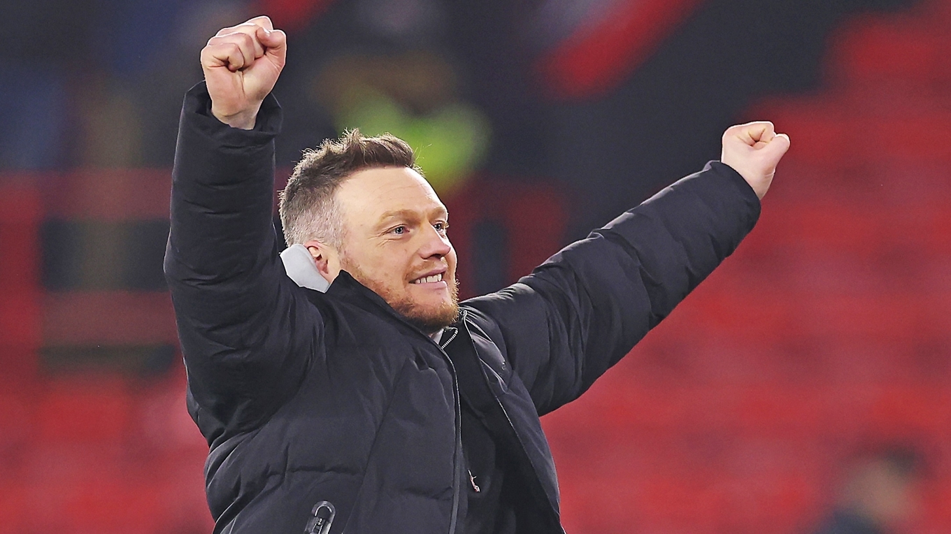 Kim Hellberg gör succé med sitt Middlesbrough. Svensken blev utsedd till månadens tränare i januari i The Championship. Foto: Kate McShane/Getty Images