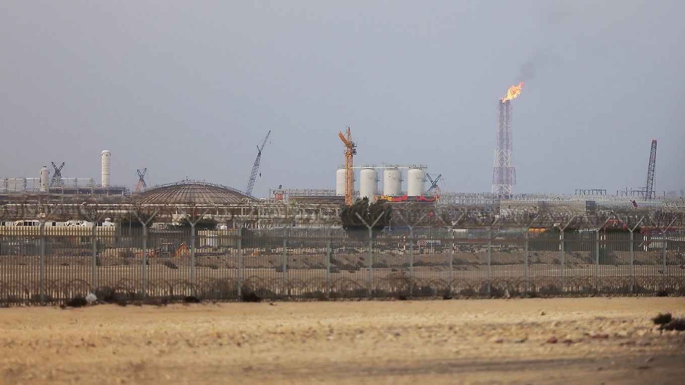 Qatar Energy stoppade sin produktion av flytande naturgas (LNG) i Ras Laffan och Mesaieed den 2 mars, efter att iranska attacker riktats mot energianläggningar. Foto: Getty Images