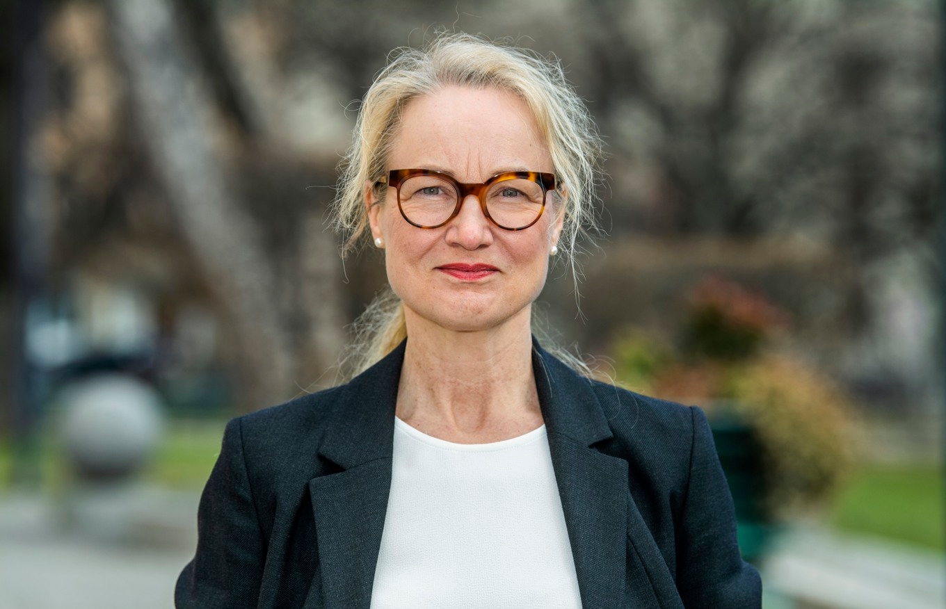 Ulrika Årehed Kågström, generalsekreterare för Cancerfonden, kommenterar larmrapport från sin organisation.
Foto: Claudio Bresciani/TT
